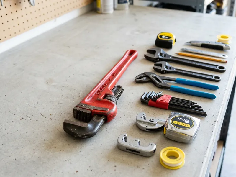 Professional plumbers in Bristol, IN equipped with top-tier tools for residential and commercial plumbing services.
